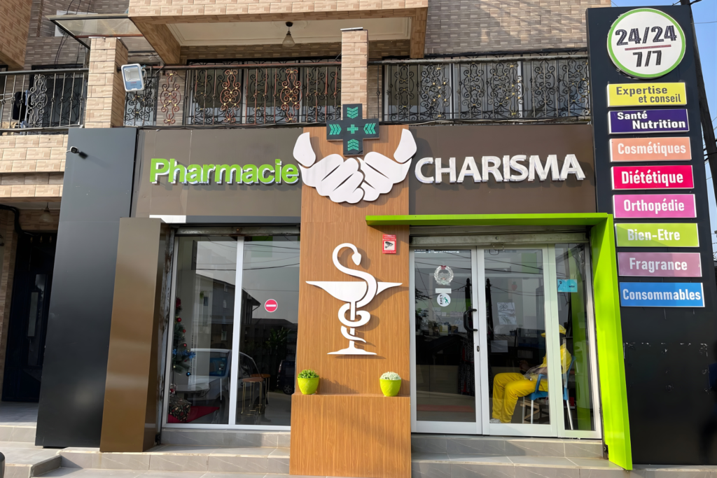 Accueil pharmacie charisma sarl